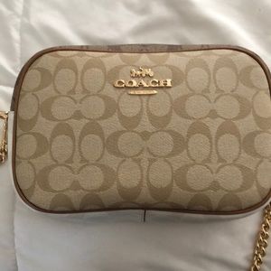 Coach crossbody Jamie Camera Bag In Blocked Signature Canvas